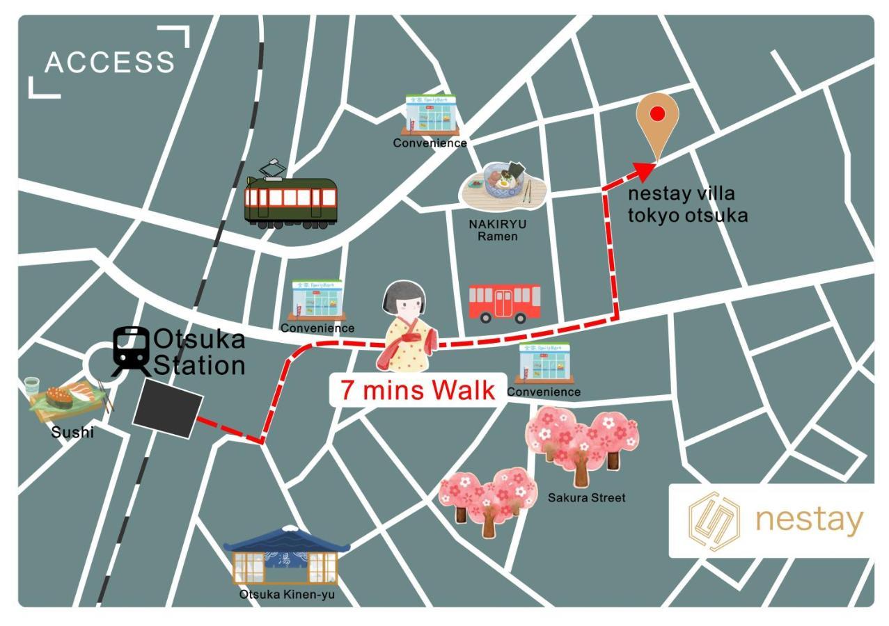Nestay Villa Tokyo Otsuka ภายนอก รูปภาพ